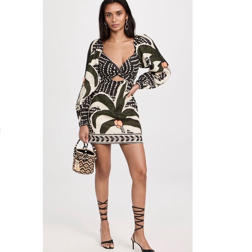 Johanna Ortiz Atardecer Tropical Mini Dress